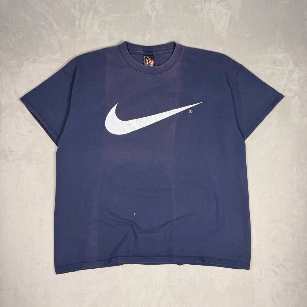 90s Mens Nike Center Swoosh USA Olympic Sportswear T-Shirt XL